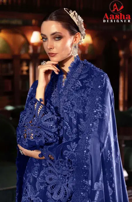 Aasha 1210 A To D Rayon Cotton Best Pakistani Salwar Suits Wholesale Shop In Surat
